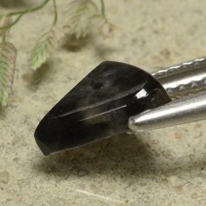 Espectrolita multicolorido natural 1,09ct, forma extravagante, opaco