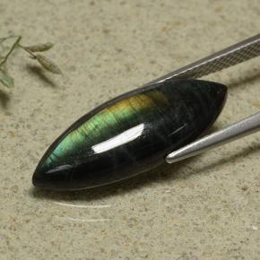 Spectrolite Multicolorido Natural 5.78ct, Marquesa, Opaco