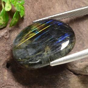 Spectrolite Multicolorido Natural 9.95ct, Forma extravagante, Opaco