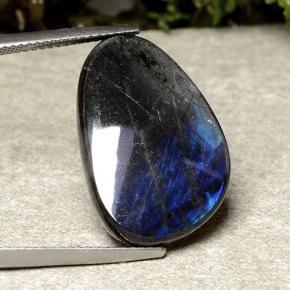 Espectrolita multicolorido natural 10,39ct, forma extravagante, opaco