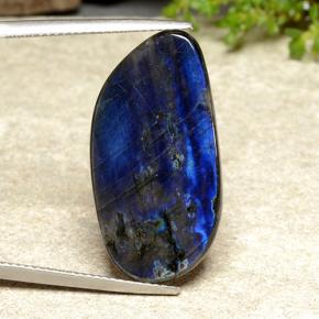 Espectrolita multicolorido natural 11,70ct, forma extravagante, opaco
