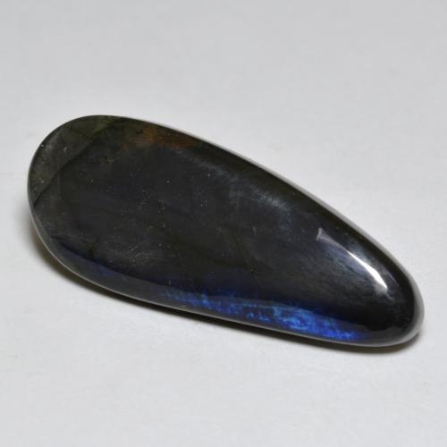Espectrolita multicolorido natural 6,86ct, forma extravagante, opaco