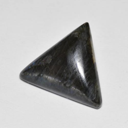 Espectrolita multicolorido natural 4,11ct, trillion, opaco