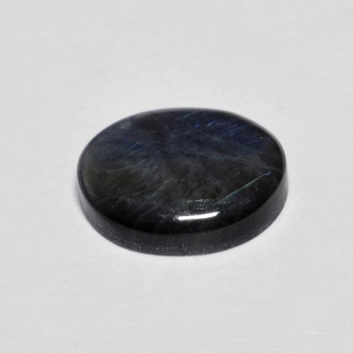 Espectrolita multicolorido natural 2,18ct, corte oval, opaco