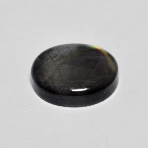 Espectrolita multicolorido natural 2,36ct, corte oval, opaco