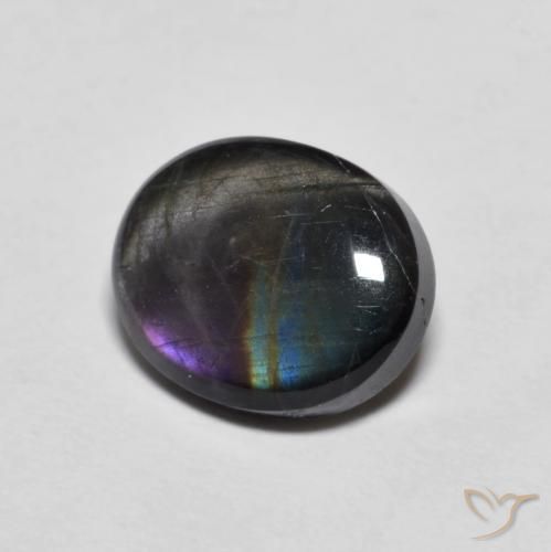 Spectrolite Multicolorido Natural 2.27ct, oval, Opaco