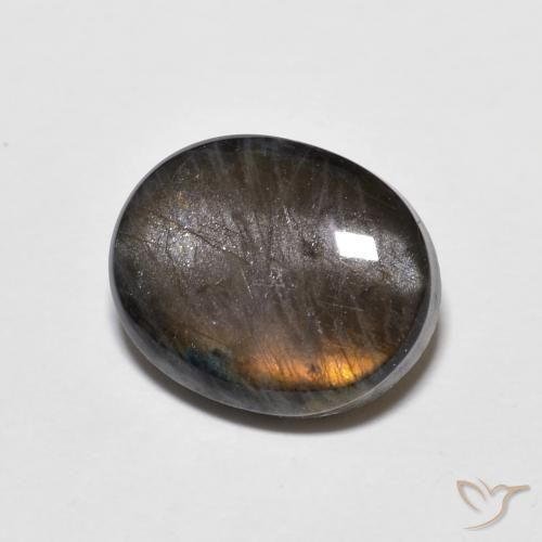 Spectrolite Multicolorido Natural 2.38ct, oval, Opaco