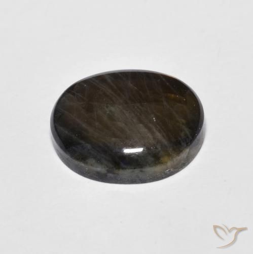 Spectrolite Multicolorido Natural 2.38ct, oval, Opaco