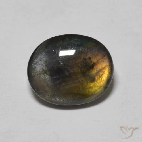 Spectrolite Multicolorido Natural 2.26ct, oval, Opaco