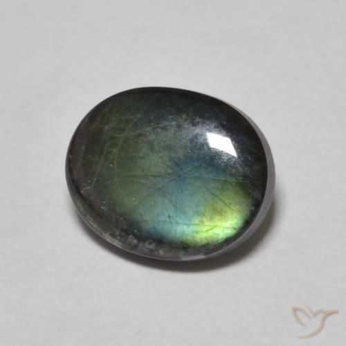 2.12ct Natural Multicolorido Spectrolite, oval, Opaco