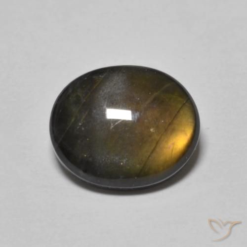 2.21ct Natural Multicolorido Spectrolite, oval, Opaco