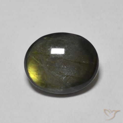 2.16ct Natural Multicolorido Spectrolite, oval, Opaco