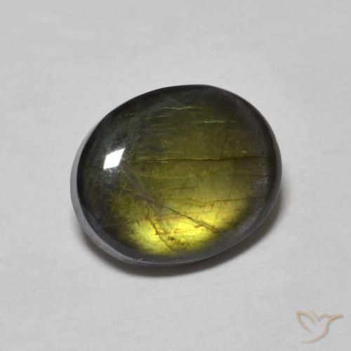 Spectrolite Multicolorido Natural 2.16ct, oval, Opaco