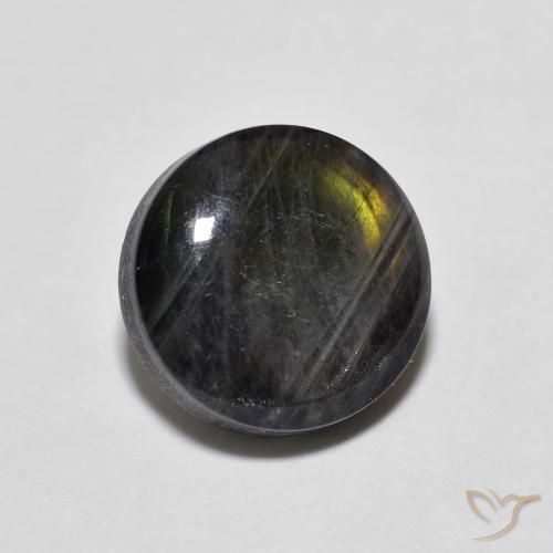 Spectrolite Multicolorido Natural 1.65ct, Redondo, Opaco