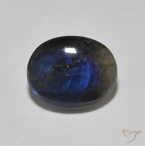 2.18ct Natural Multicolorido Spectrolite, oval, Opaco