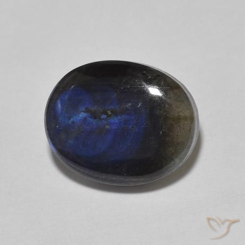 Spectrolite Multicolorido Natural 2.18ct, oval, Opaco