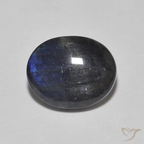 2.13ct Natural Multicolorido Spectrolite, oval, Opaco