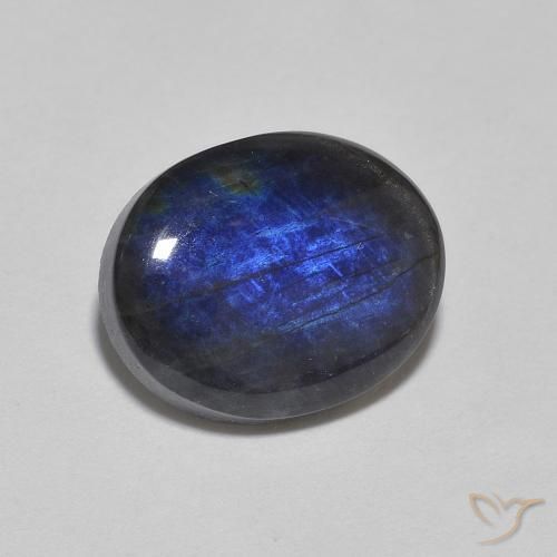 Spectrolite Multicolorido Natural 2.13ct, oval, Opaco