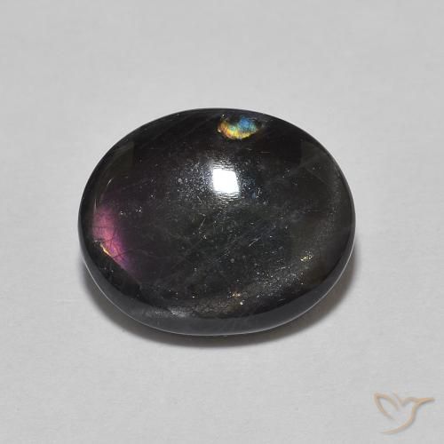 2.15ct Natural Multicolorido Spectrolite, oval, Opaco