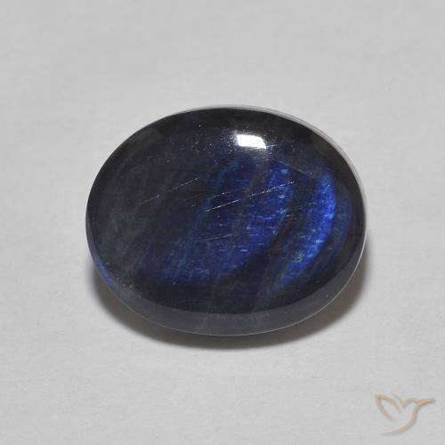 Spectrolite Multicolorido Natural 2.25ct, oval, Opaco