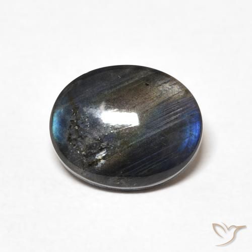 1.93ct Natural Multicolorido Spectrolite, oval, Opaco