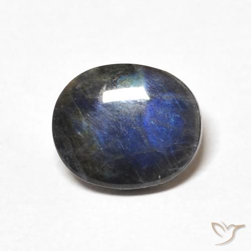 1.96ct Natural Multicolorido Spectrolite, oval, Opaco