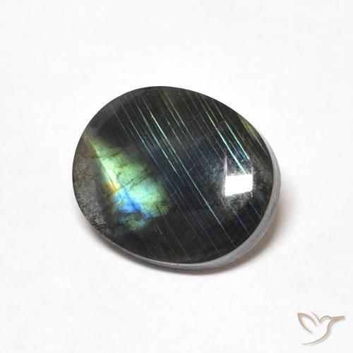 Spectrolite Multicolorido Natural 1.72ct, oval, Opaco
