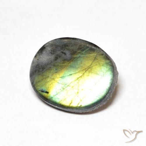 1.83ct Natural Multicolorido Spectrolite, oval, Opaco