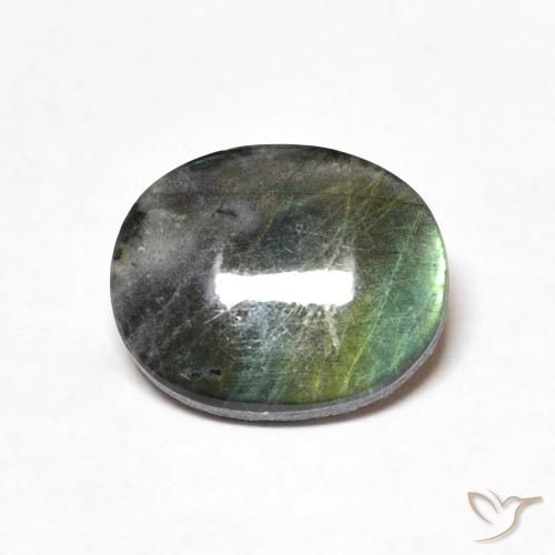 Spectrolite Multicolorido Natural 1.83ct, oval, Opaco