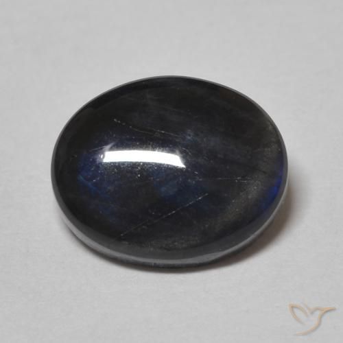 2.09ct Natural Multicolorido Spectrolite, oval, Opaco