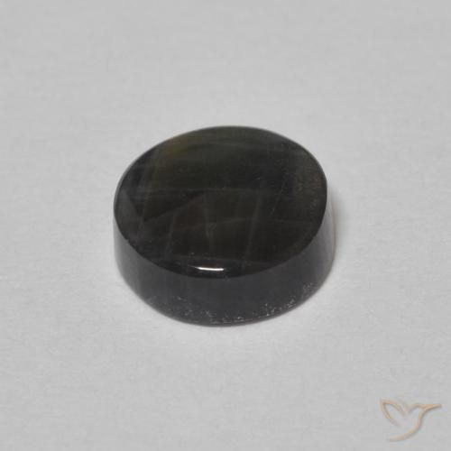 Spectrolite Multicolorido Natural 1.30ct, Redondo, Opaco