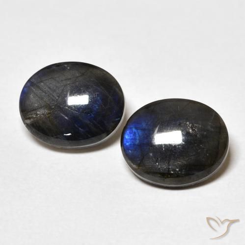 4.16ctw Natural Multicolorido Spectrolite, oval, Opaco