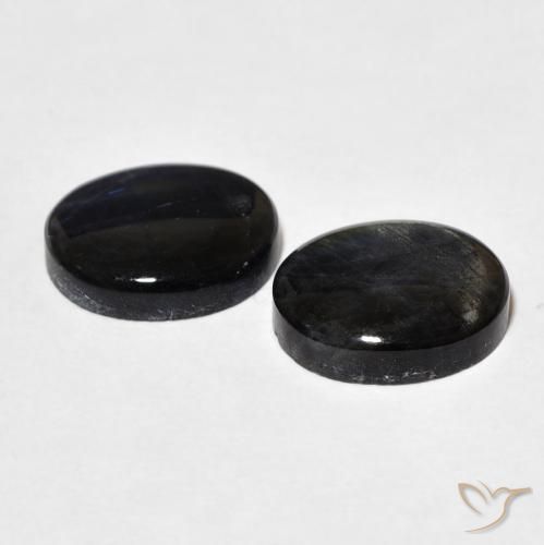 Pedras preciosas de Spectrolite Multicolorido natural de 4.38 ct, oval, Opaco