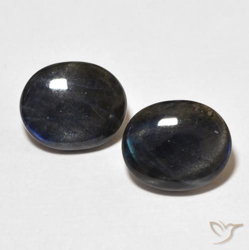 4.18ctw Natural Multicolorido Spectrolite, oval, Opaco