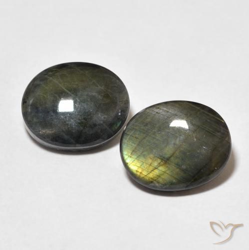 4.29ctw Natural Multicolorido Spectrolite, oval, Opaco