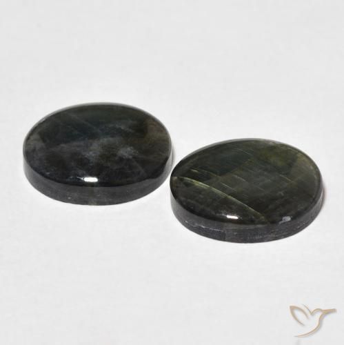 Pedras preciosas de Spectrolite Multicolorido natural de 4.29 ct, oval, Opaco