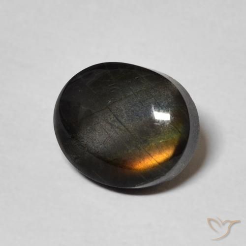 Spectrolite Multicolorido Natural 2.27ct, oval, Opaco