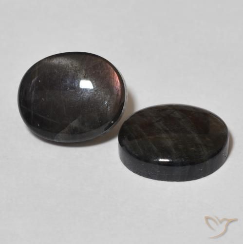 Pedras preciosas de Spectrolite Multicolorido natural de 4.48 ct, oval, Opaco