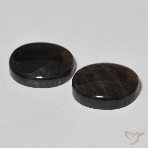 Pedras preciosas de Spectrolite Multicolorido natural de 4.48 ct, oval, Opaco