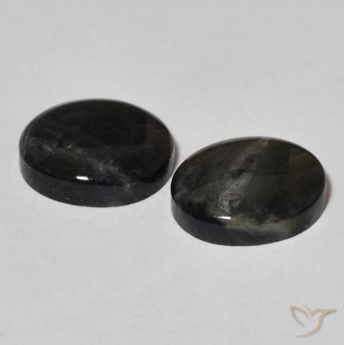 Pedras preciosas de Spectrolite Multicolorido natural de 4.38 ct, oval, Opaco