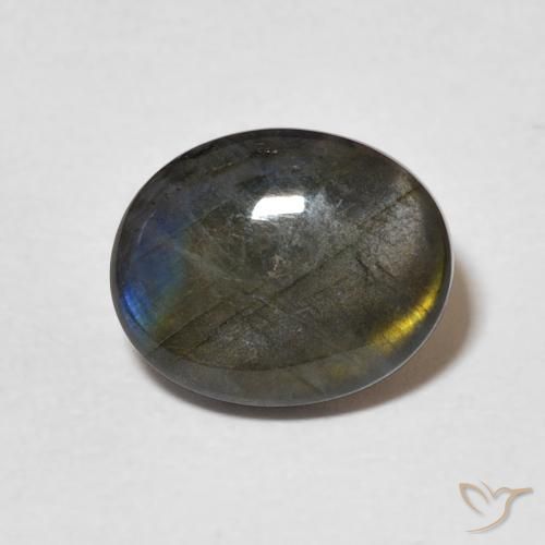 2.26ct Natural Multicolorido Spectrolite, oval, Opaco