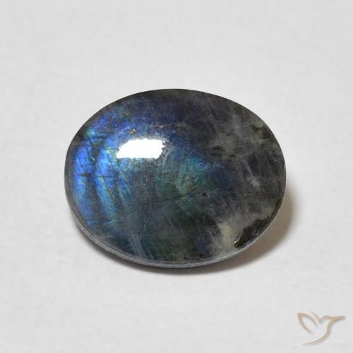 1.92ct Natural Multicolorido Spectrolite, oval, Opaco