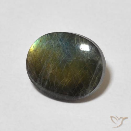 Spectrolite Multicolorido Natural 1.79ct, oval, Opaco