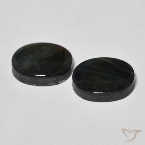 Pedras preciosas de Spectrolite Multicolorido natural de 4.17 ct, oval, Opaco