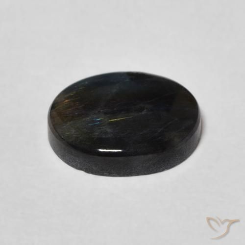 Spectrolite Multicolorido Natural 2.09ct, oval, Opaco