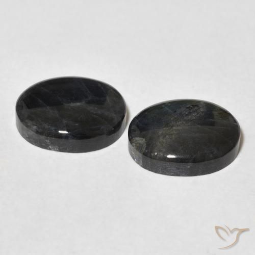Pedras preciosas de Spectrolite Multicolorido natural de 4.40 ct, oval, Opaco