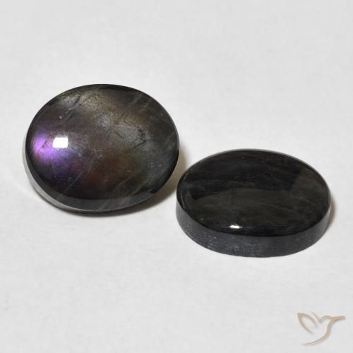 Pedras preciosas de Spectrolite Multicolorido natural de 4.55 ct, oval, Opaco