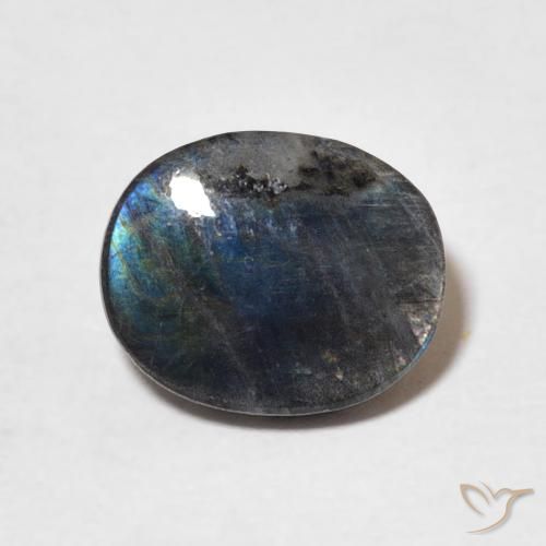 2.05ct Natural Multicolorido Spectrolite, oval, Opaco