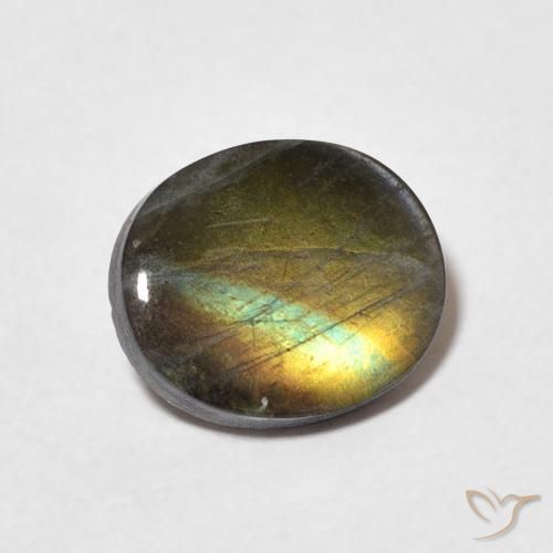 Spectrolite Multicolorido Natural 1.82ct, oval, Opaco