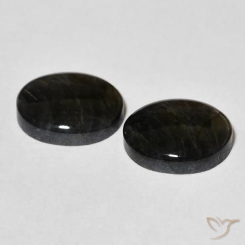 Pedras preciosas de Spectrolite Multicolorido natural de 4.28 ct, oval, Opaco